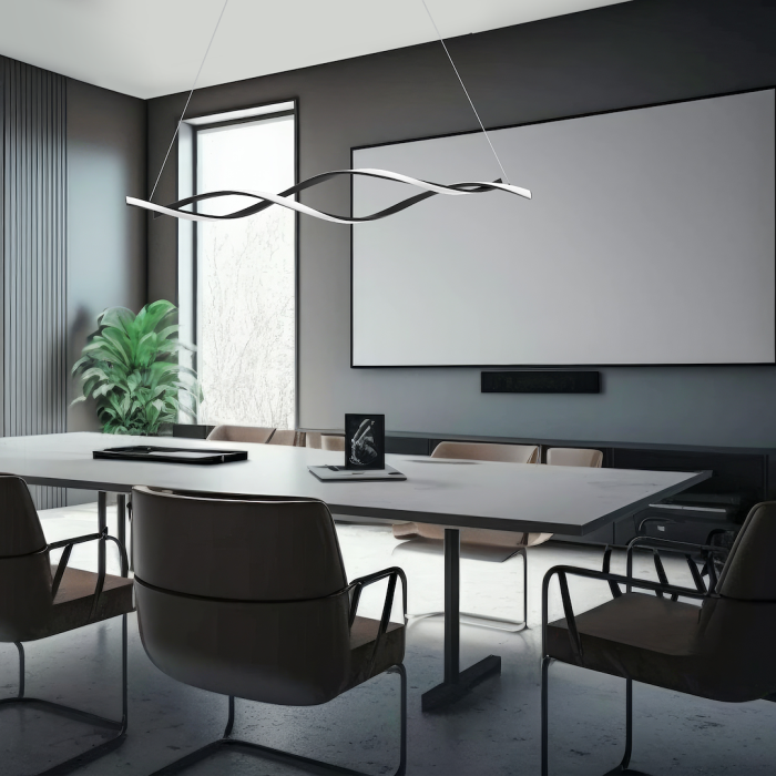 Lampa suspendata GRANT NEAGRĂ 38W LED [5]
