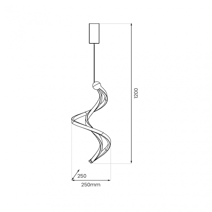 Pendul COLIA LED 19W LED lumina neutra [5]