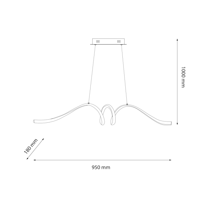 Lampă suspendată LOOP 28W LED 4000K [5]