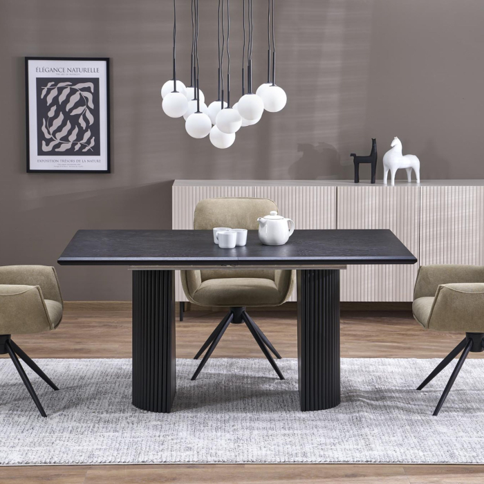 Lampa suspendata MARTIN G9 13 x max 8W LED Negru 35 cm [5]