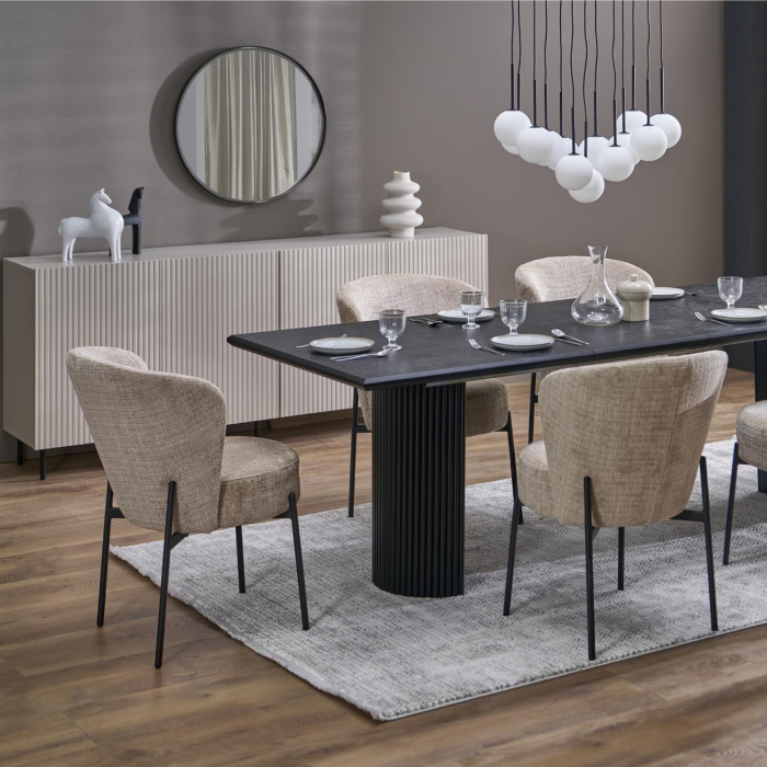 Lampa suspendata MARTIN G9 13 x max 8W LED Negru 35 cm [9]