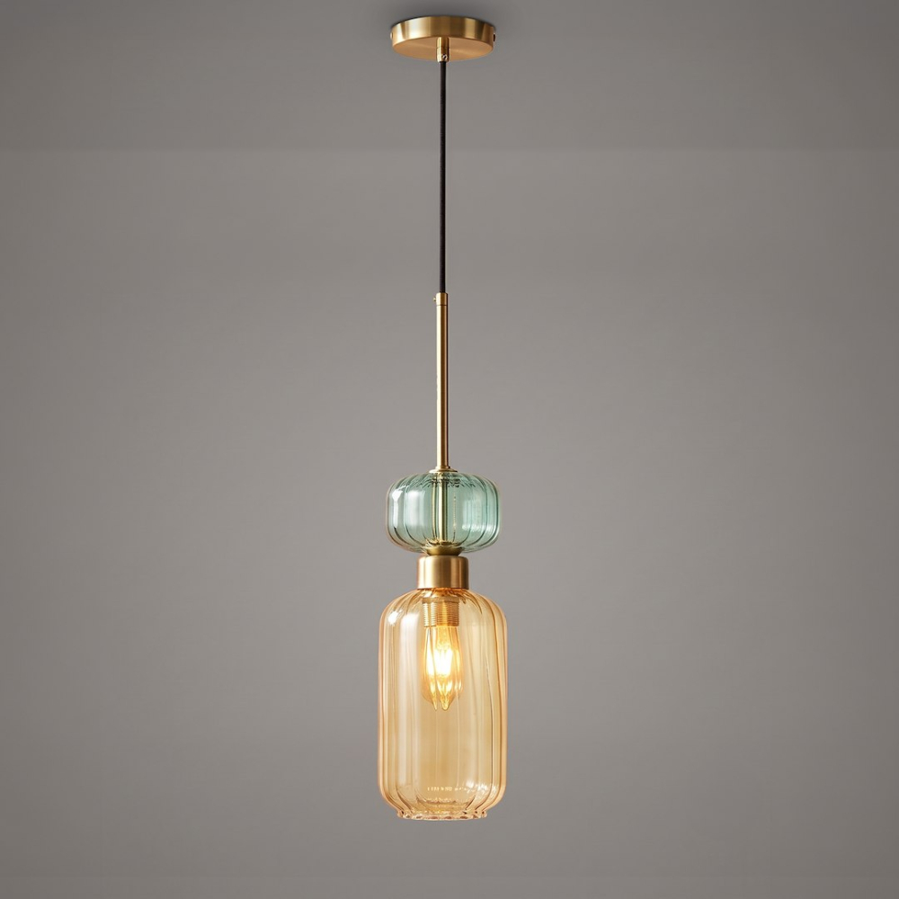 Lampă suspendată Molly 1xE14 12 cm chihlimbar [5]