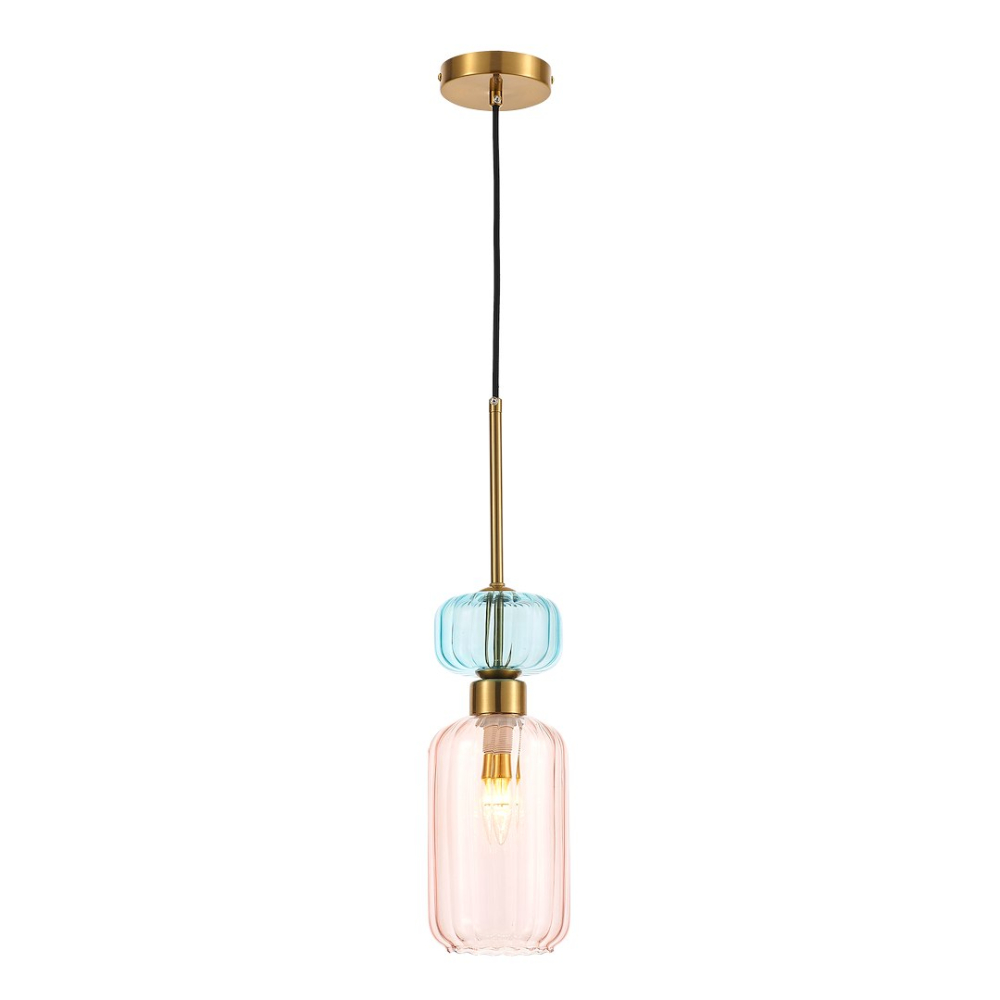 Lampă suspendată Molly 1xE14 12 cm roz [9]