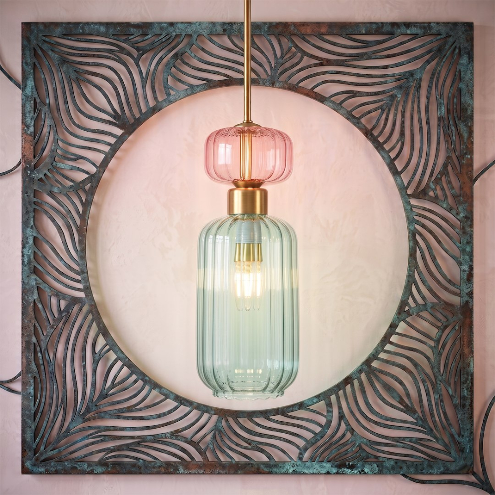 Lampă suspendată Molly 1xE14 12 cm verde [6]