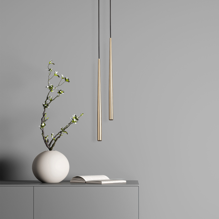 Lampa suspendata PIANO G9 1 x max 8W LED Auriu, Negru 5,2 cm [4]