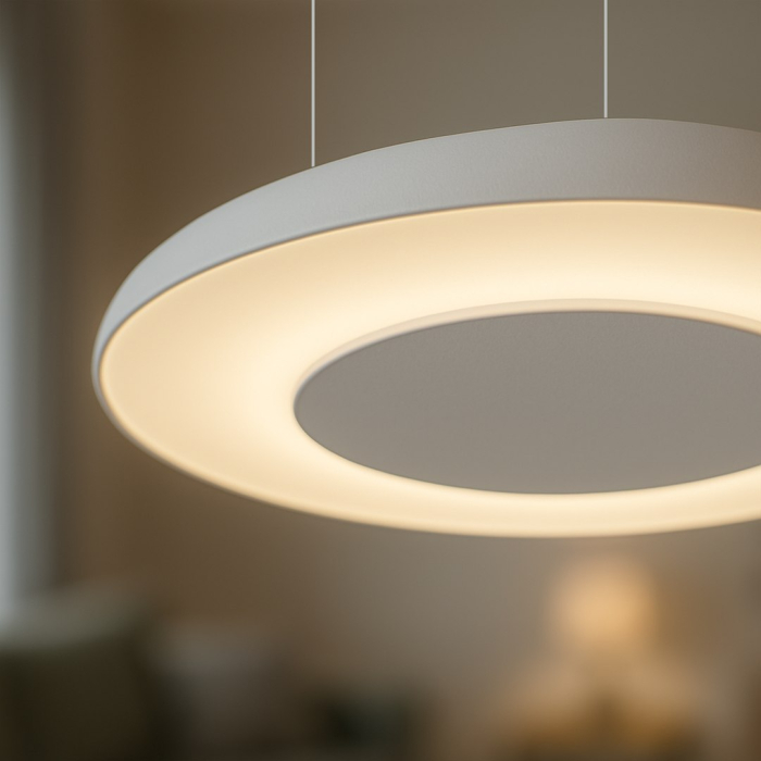 Lampă suspendată Piattino Alb 30W LED 3000K-4000K-6000K [6]