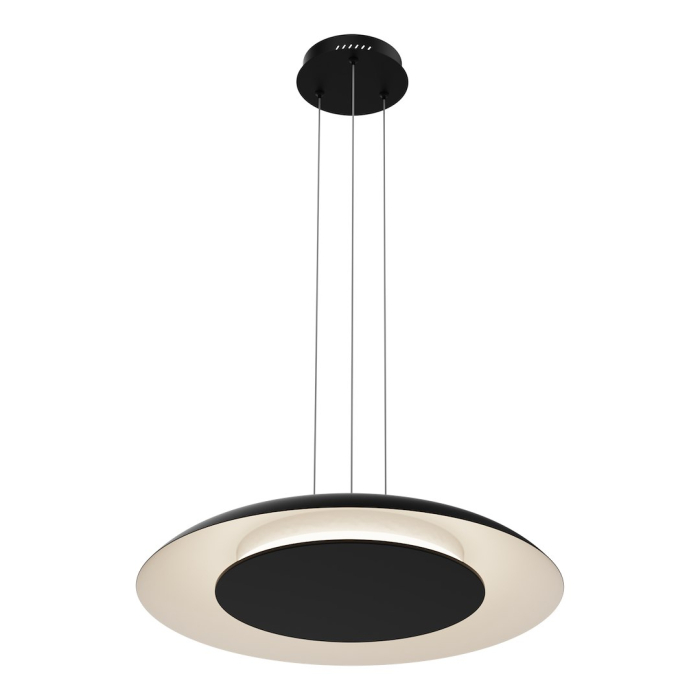 Lampă suspendată Piattino Negru 30W LED 3000K-4000K-6000K [8]