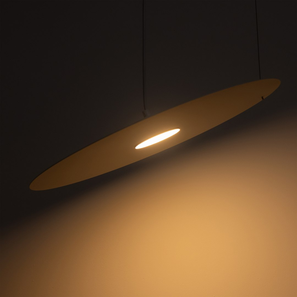Lampă suspendată PIATTO Albă 1xGX53 Ø 450mm [5]