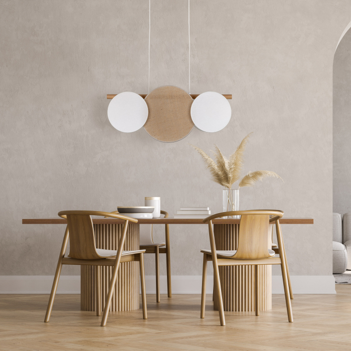 Lampa suspendata PULSE E27 3 x max 15W LED Alb, Pin 80 cm [2]