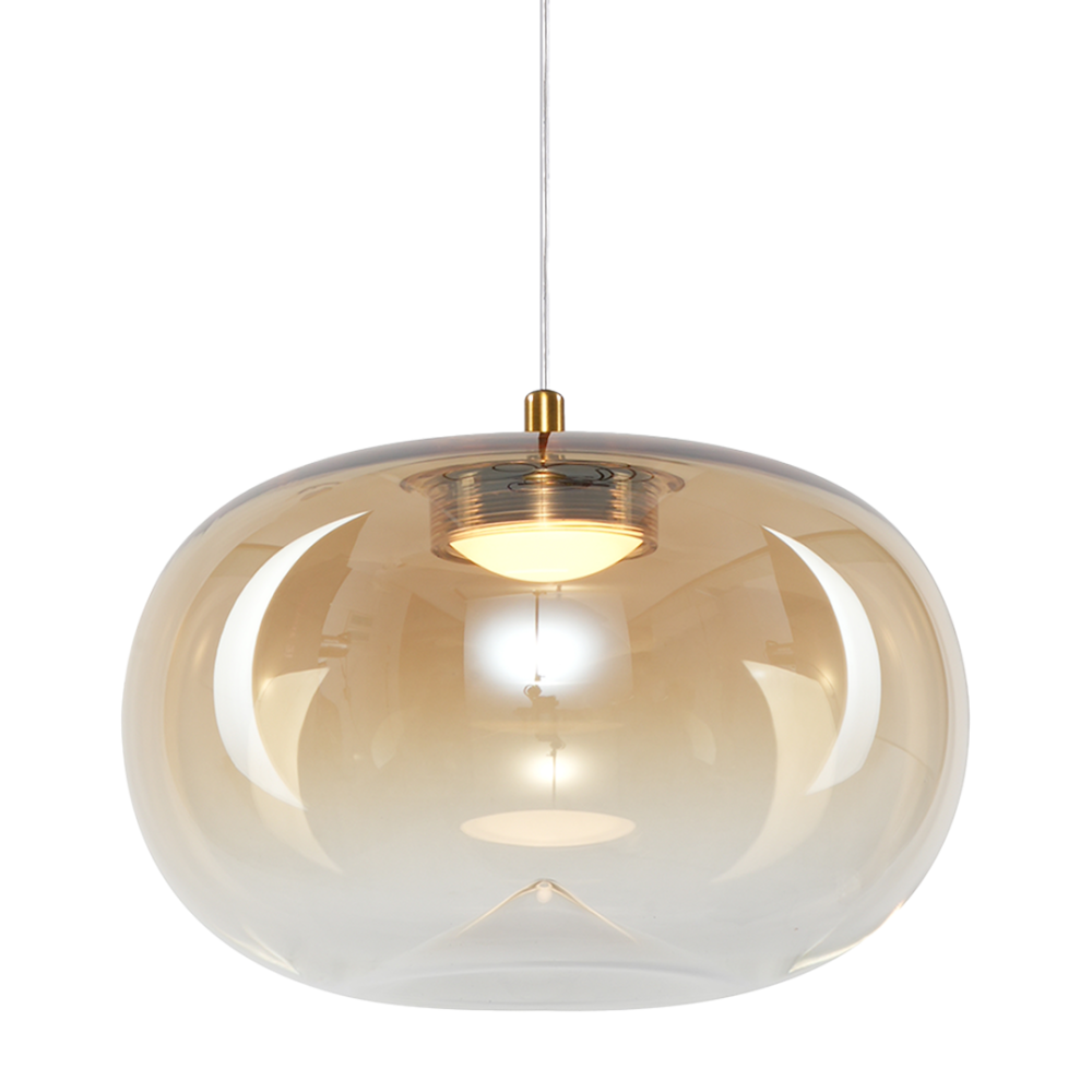 Lampă suspendată Vaso 1 LED 4W lumină caldă 18 cm auriu [2]