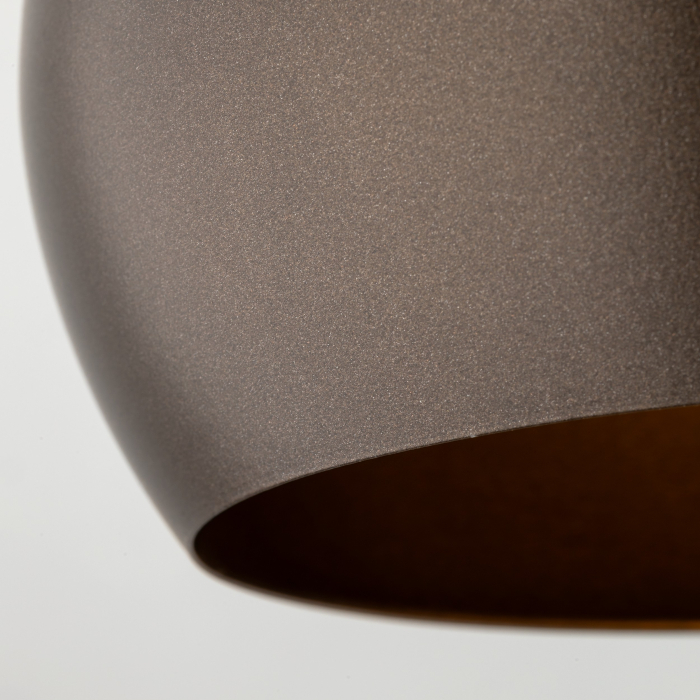 Lampa suspendata ZOE E27 1 x max 15W LED Brun 17 cm [4]