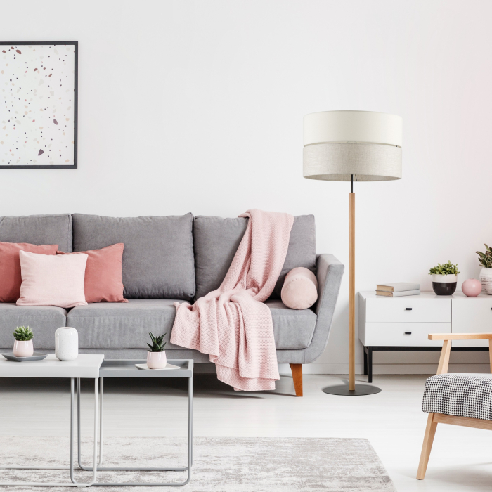 Lampadar ECO E27 1 x max 15W LED Pin, Negru 50 cm [2]