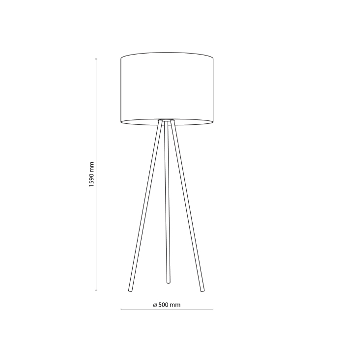 Lampadar JUTA E27 max 15W LED  50 cm [4]