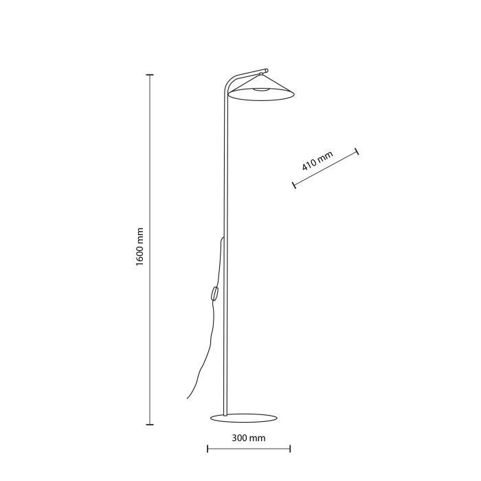 Lampadar LUME GX 53 max 11W LED Kashmir 41 cm [7]