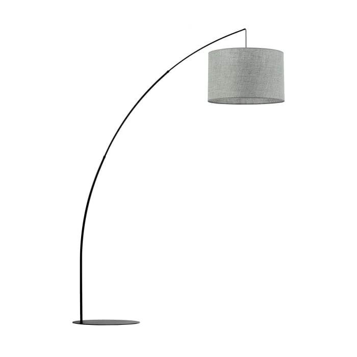 Lampadar MOBY E27 1 x max 15W LED Negru 190 cm [1]