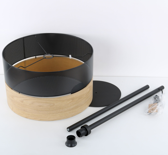 Lampadar NICOL E27 1 x max 15W LED Negru 50 cm [8]