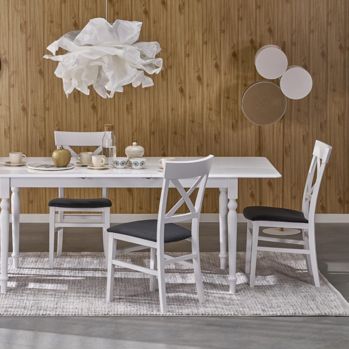 Lampadar PULSE E27 3 x max 15W LED Alb, Pin 55 cm [10]