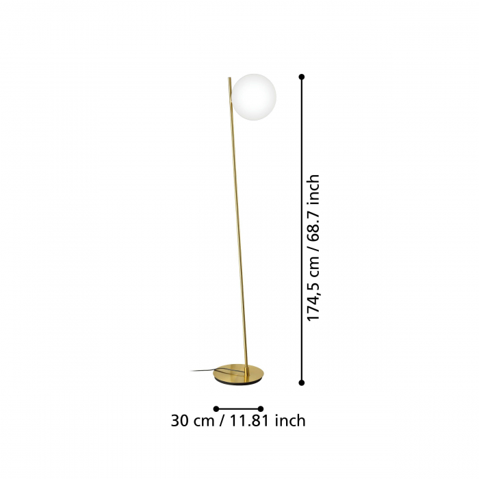 Lampadar RONDO 4 E27 1X40W [4]