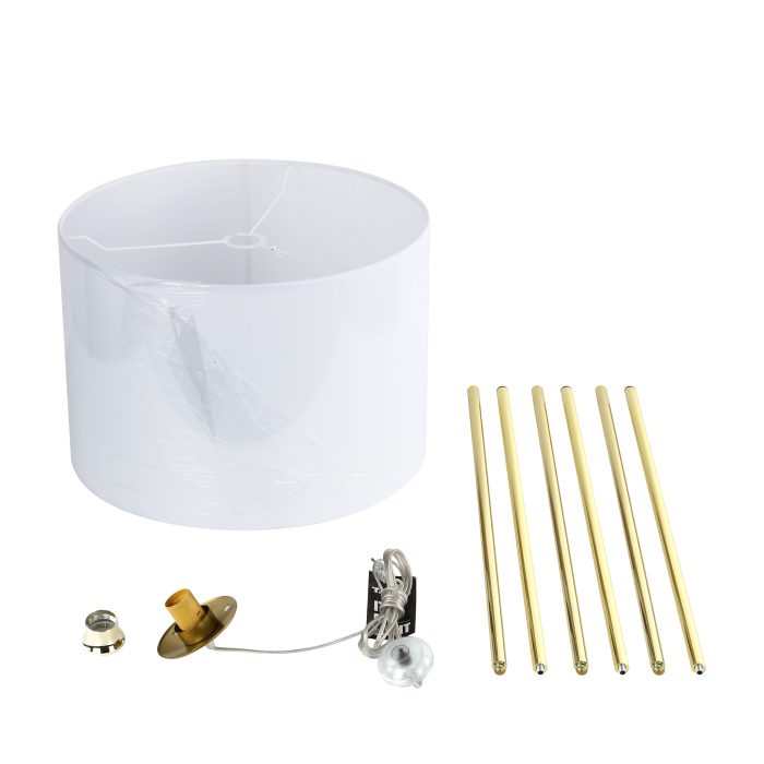 Lampadar UMBERTO E27 1 x max 15W LED Aurit 70 cm [10]