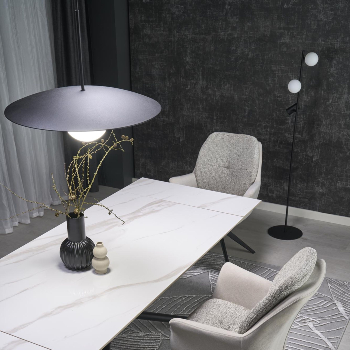 Lampadar Vox GU10, G9 3 x max 8W LED, max 10W LED Negru 30 cm [6]