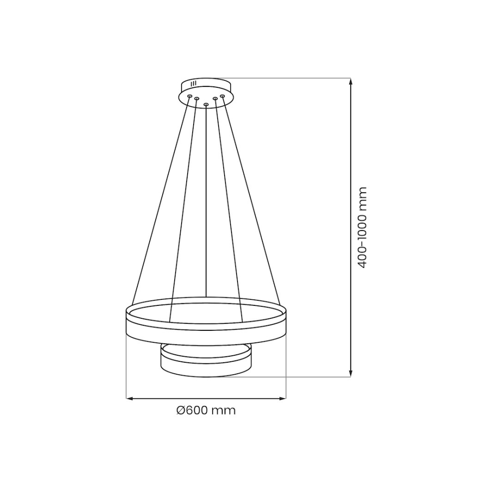 Lustră GALA GOLD, 54W, LED [9]