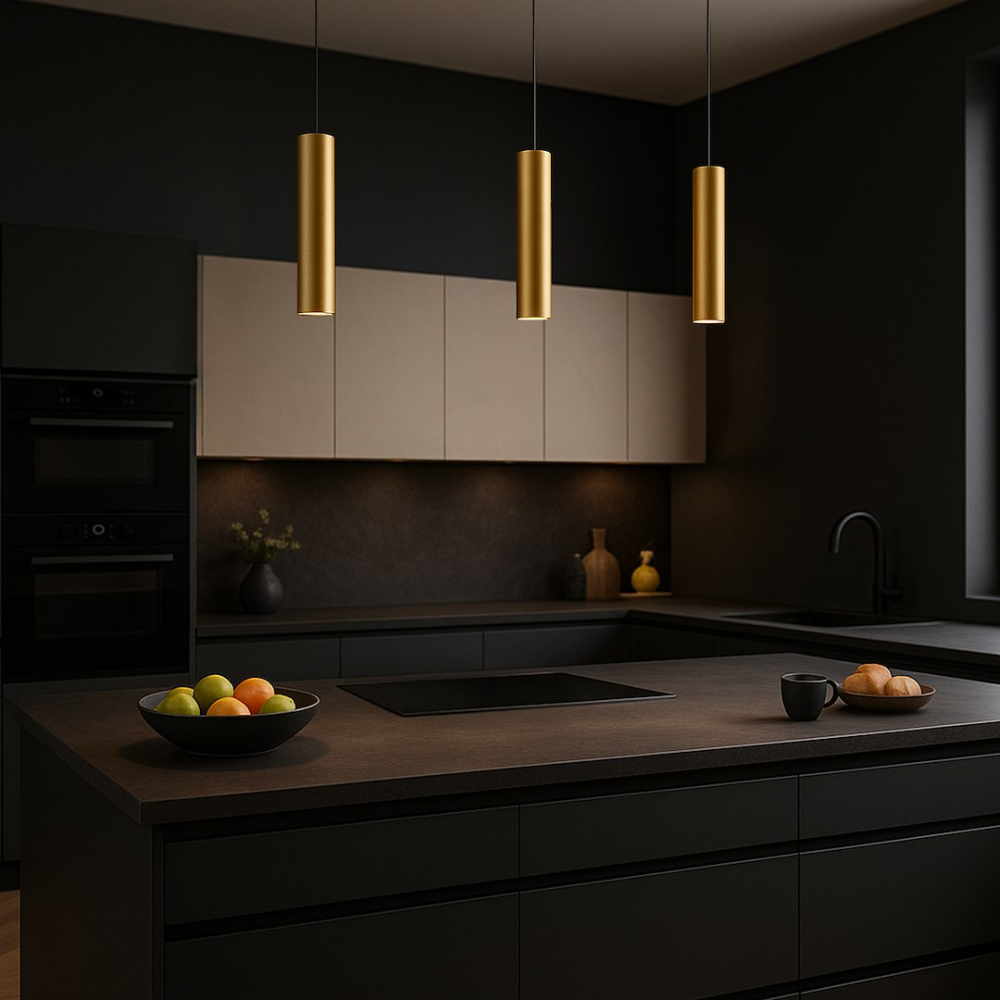 Lustră GENESIS BLACK GOLD, 1×GU10 [6]