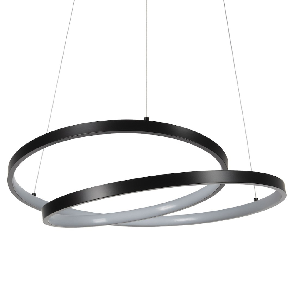 Lustra pendul LUCERO Negru LED 48W lumina neutra 50 cm [9]