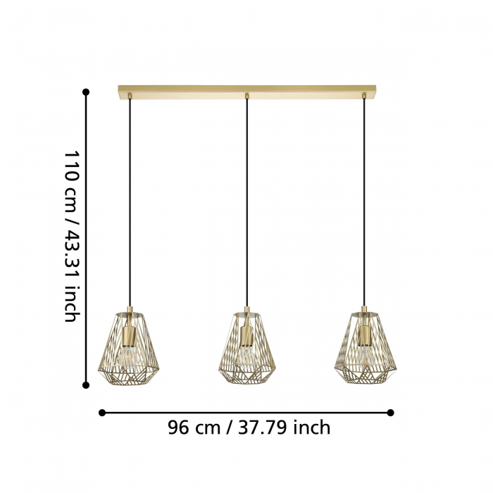 Pendul STYPE E27 3X40W [3]