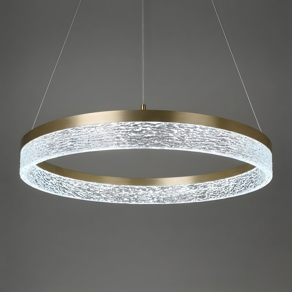 Lustră suspendată Gala LED 25W lumină neutră 50 cm auriu [6]