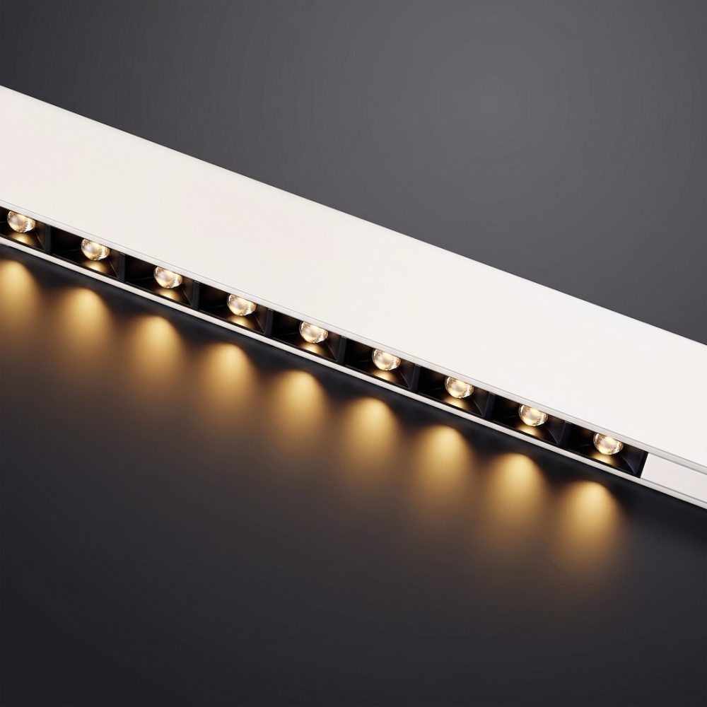 Lustră suspendată Linea LED 36W lumină variabilă 120 cm alb [6]