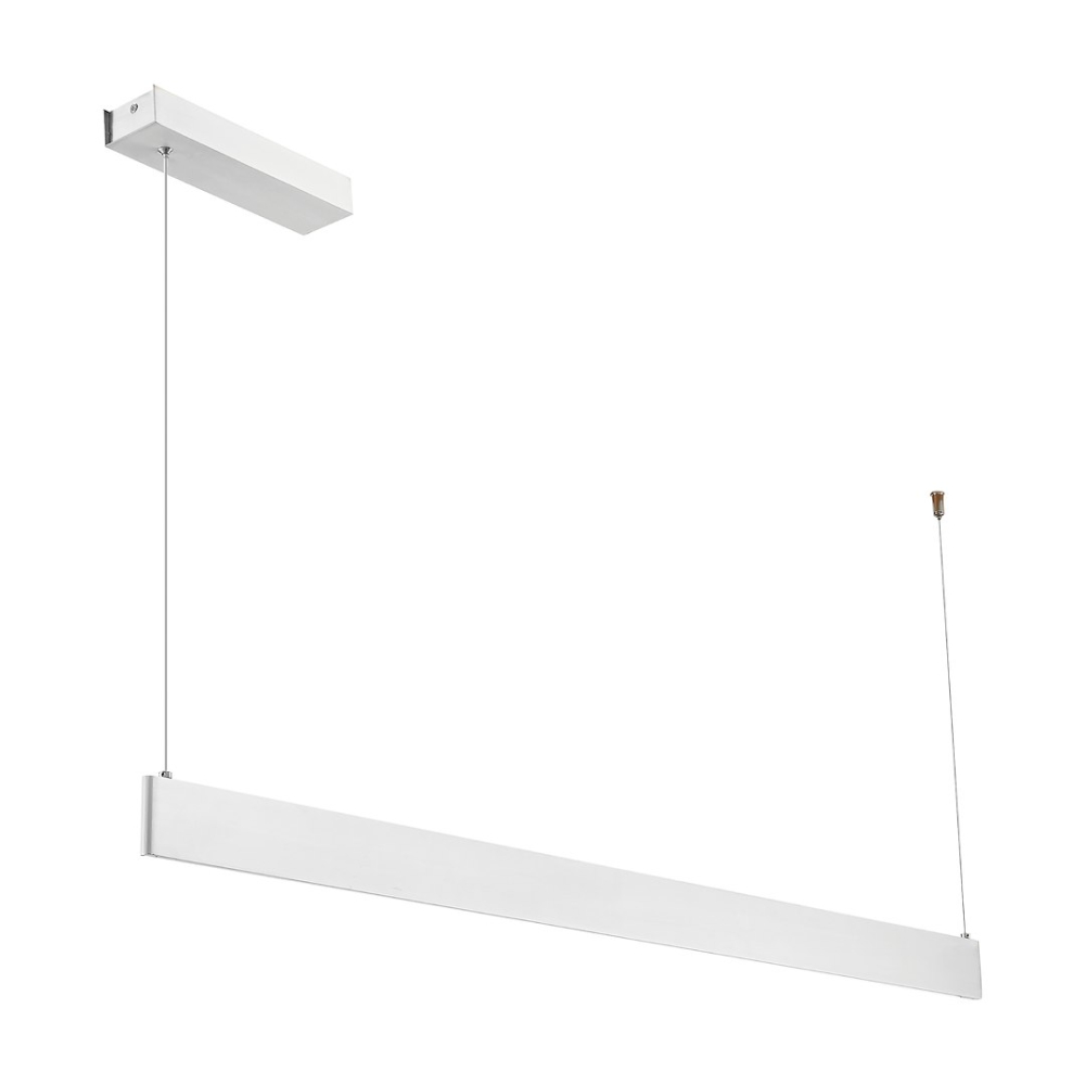 Lustră suspendată Linea LED 36W lumină variabilă 120 cm alb [7]