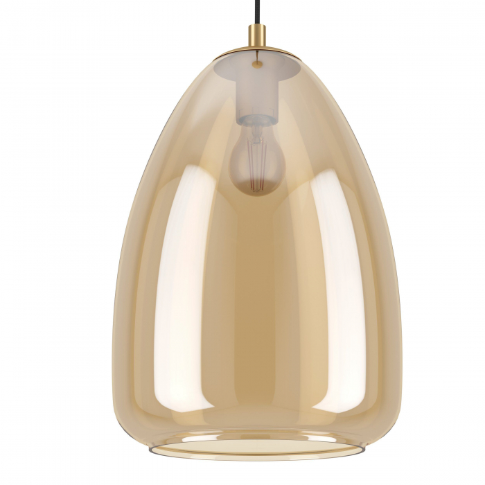 Pendul ALOBRASE E27 1x40W chihlimbar 30 cm [3]