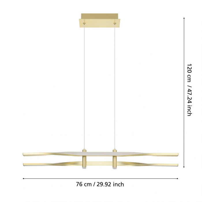 Pendul COLMEAL LED 21W lumina calda [3]