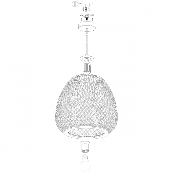 Pendul DEMBLEBY E27 1X40W [6]