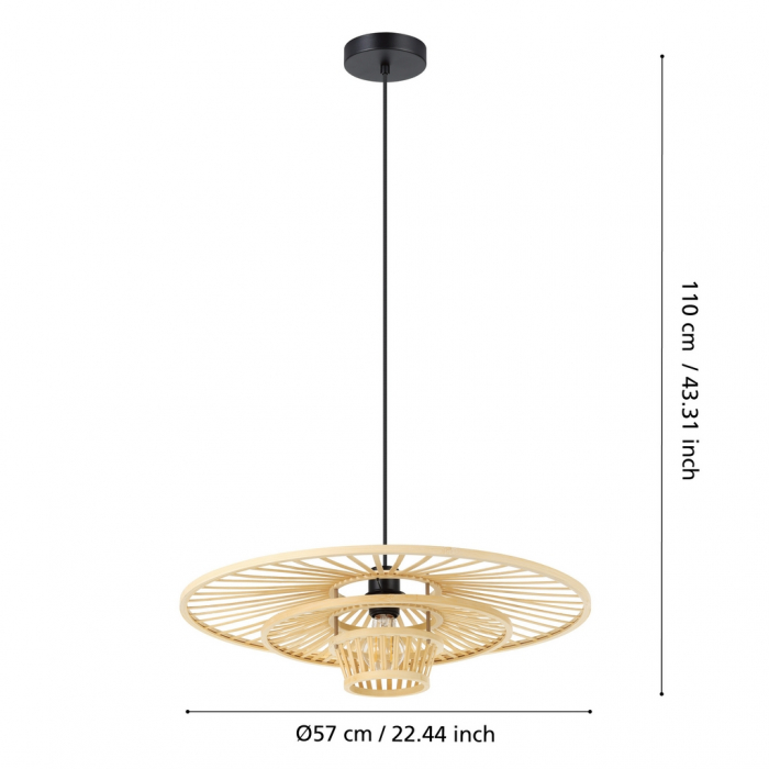 Pendul LYDNEY E27 1X40W [4]