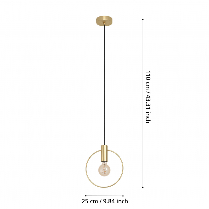 Pendul MANIZALES E27 1X40W [6]
