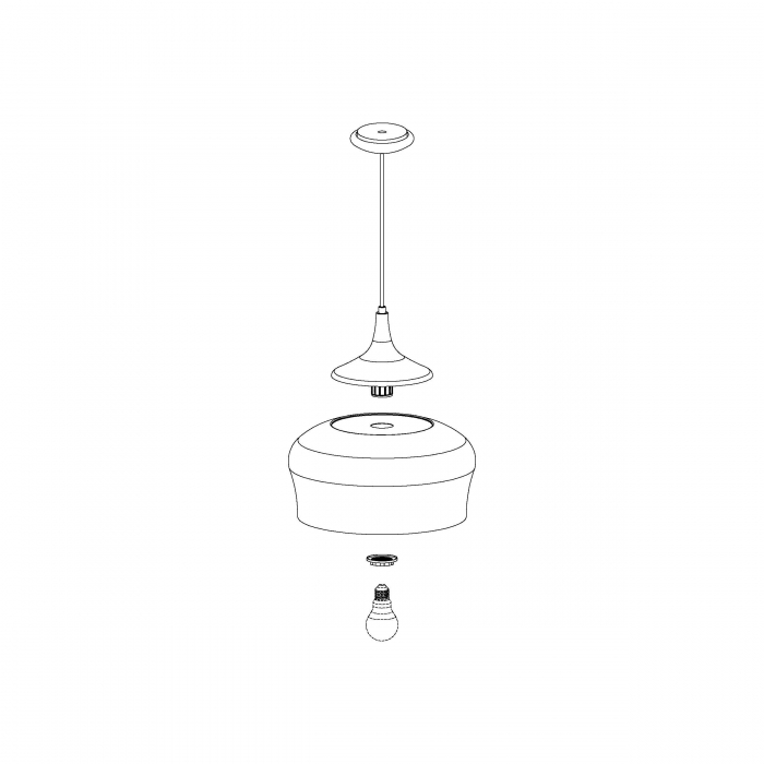 Pendul OBREGON E27 1X60W [5]