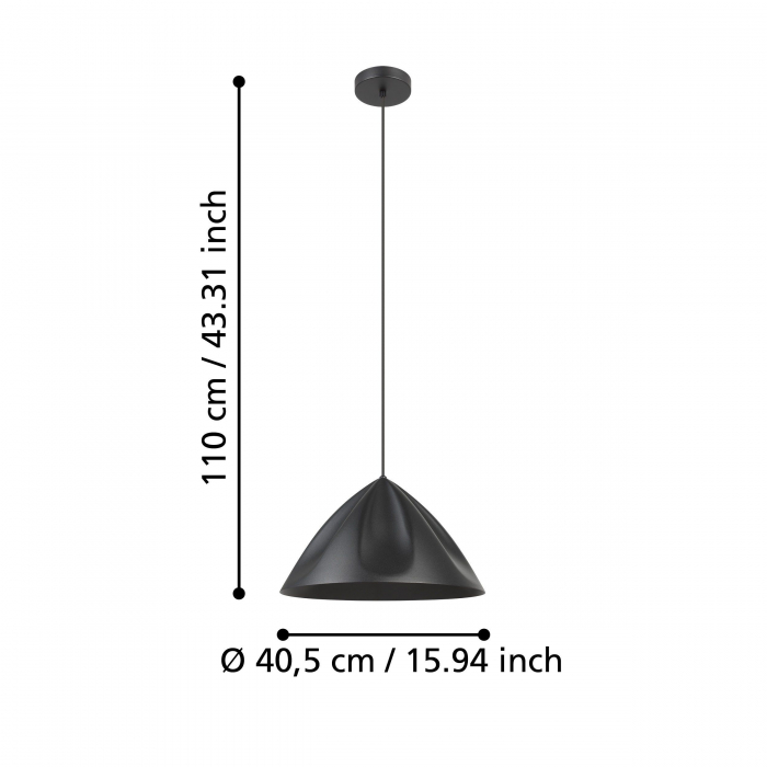 Pendul PODERE E27 1X40W [6]