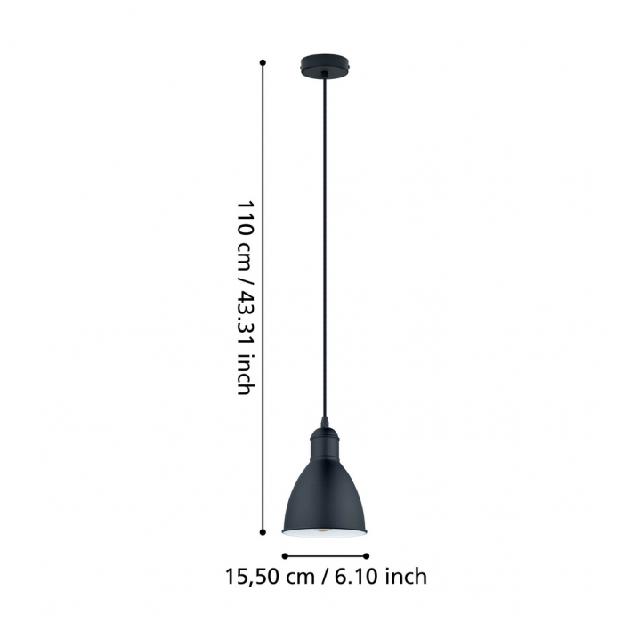 Pendul PRIDDY E27 1X40W [3]