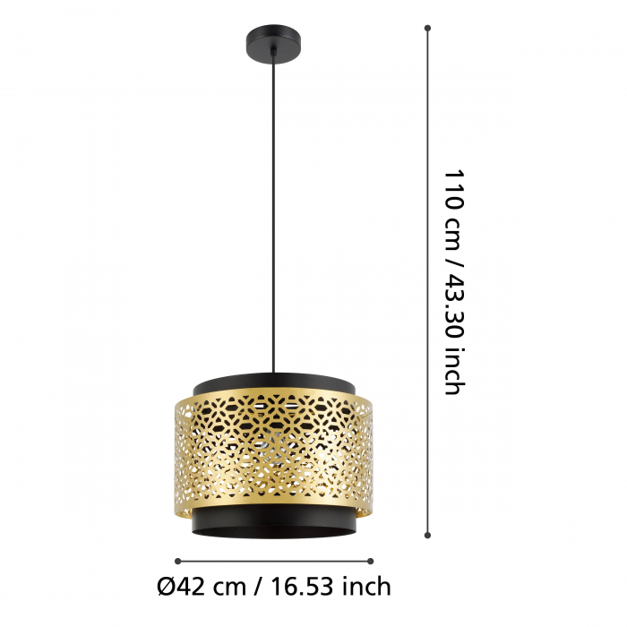 Pendul SANDBACH E27 1X40W [4]