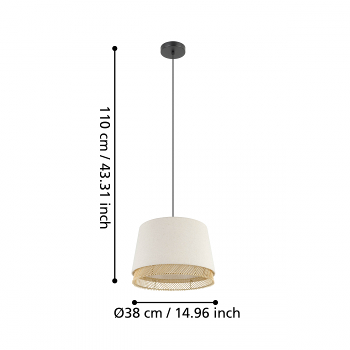 Pendul TABLEY E27 1X40W [5]