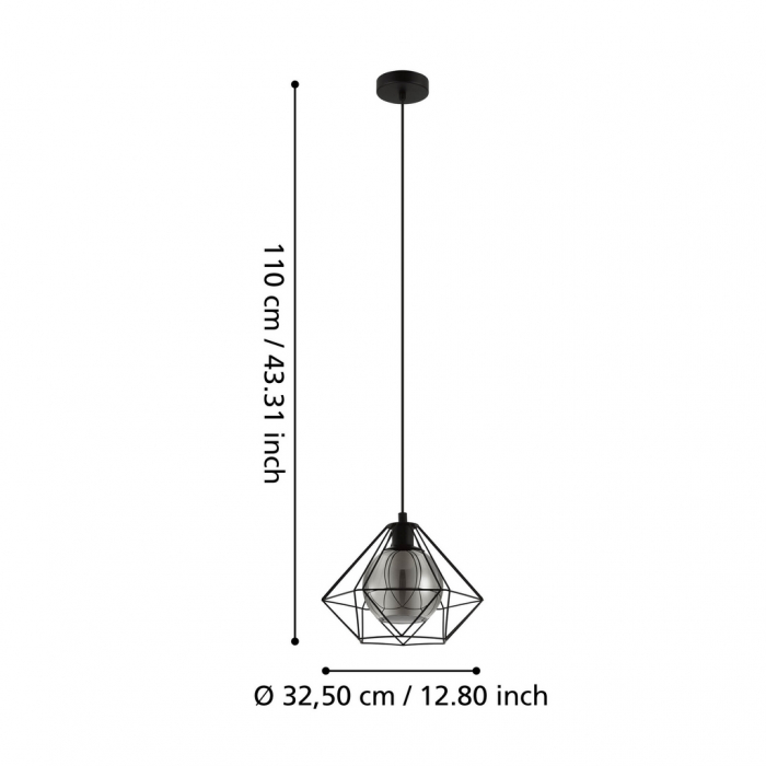 Pendul VERNHAM E27 1X40W [4]