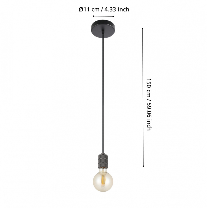 Pendul YORTH E27 1X40W [3]