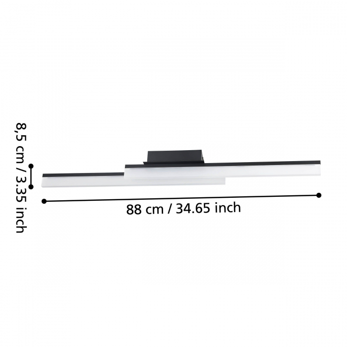 Plafoniera baie PALMITAL LED 22W lumina calda [4]