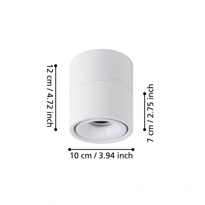 Plafoniera BOHOYO LED 1X8W lumina calda [3]