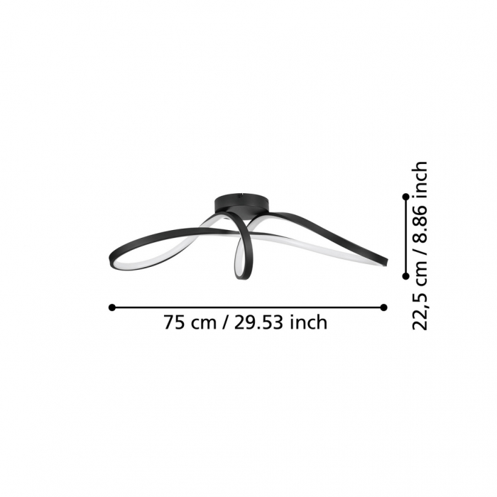 Plafoniera CALAROSSA-Z LED 22W lumina reglabila [6]
