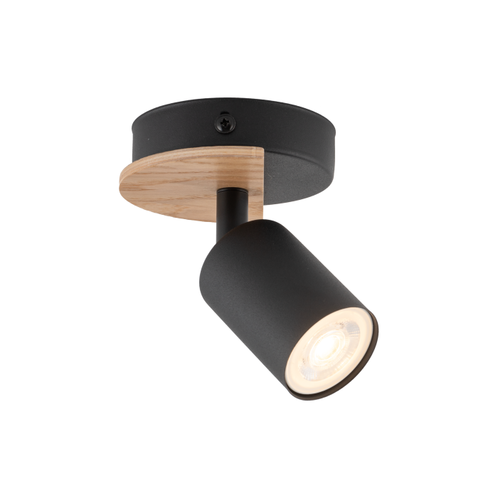 Plafoniera COVER GU10 1 x max 10W LED Negru 14,5 cm [6]