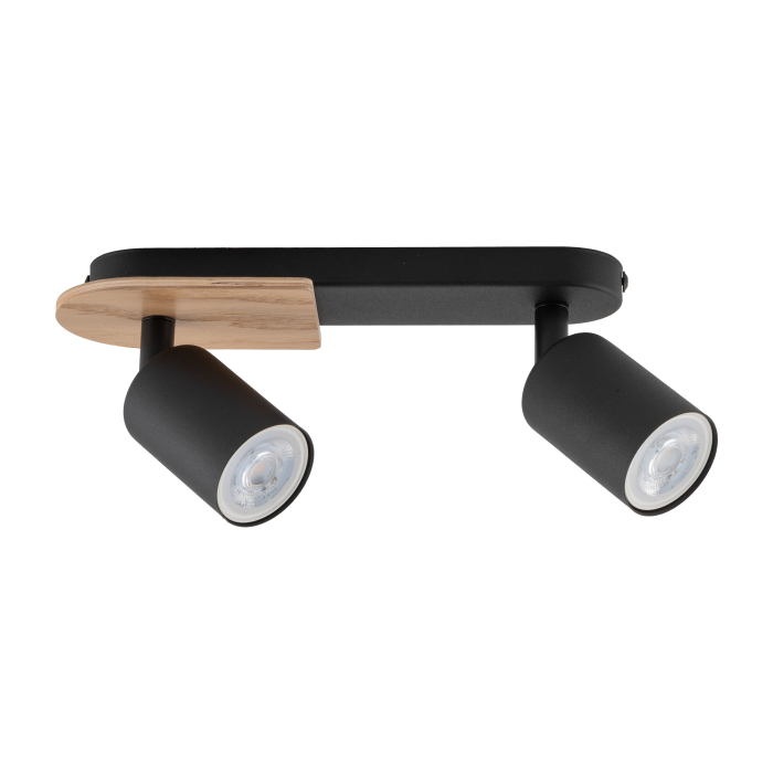 Plafoniera COVER GU10 2 x max 10W LED Negru 35 cm [3]