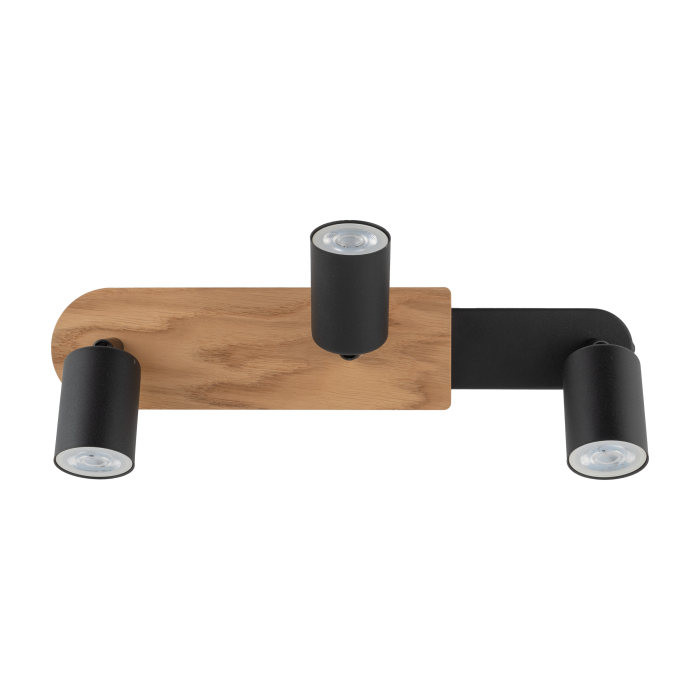 Plafoniera COVER GU10 3 x max 10W LED Negru 51 cm [8]