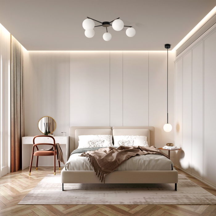 Plafoniera ELTON G9 5 x max 8W LED Negru 67 cm [2]